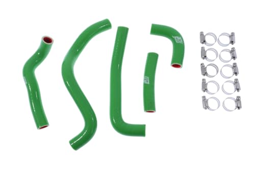 Mangueras de radiador de agua avdb-moto verde para KAWASAKI KDX 200 y KDX 220R