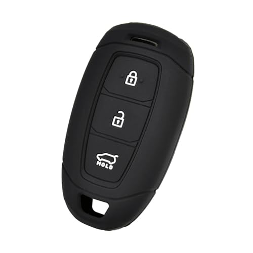 Étui pour clé Hyundai premium en silicone souple pour Grandeur Ig et Azera