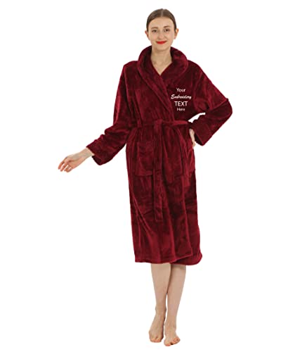 Plush Robe for Women and Men - His and Her