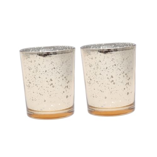 Cabilock 2pezzi Portacandele Candelabri Per Tealight Decorazione Per Centrotavola