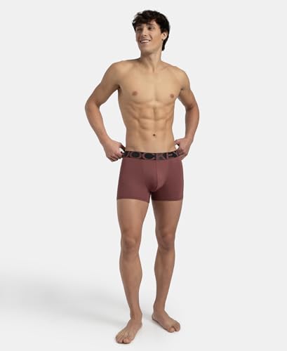 Image of Jockey IC28 Men Tactel Microfiber Elastane Stretch Solid Trunk with Moisture Move Properties