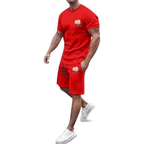 Vetement homme ete ensemble de sport leger pour vacances et plage