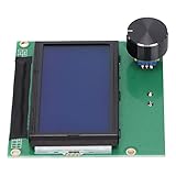KIMISS 3D-Drucker-Display für Ender 3, CR-10S und S4/S5 – 12864 LCD Intelligente Steuerplatine mit und Kabel