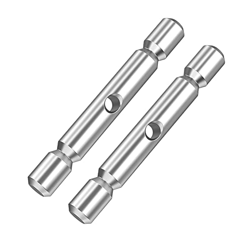 AUTOVIC 304 Stainless Steel Shear Pin For Polaris Snow Plow Glacier Pro Shear Pins Snow Plow Parts Replace 2205063-Silver(2pcs)