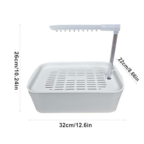 Bañera de cacatúa y ducha para pájaros pequeña con juguetes de baño USB 4