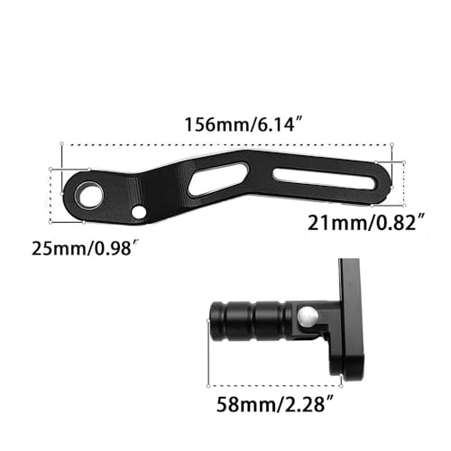 Levier de vitesse pour Trident 660 sélecteur pliable réglable