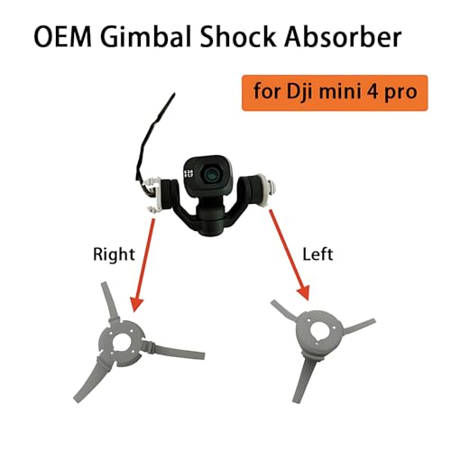 ZWLLKJGS Replacement Mini 4 Pro Shock Absorption Gimbal Camera Rubber Damper Cushion Repair Parts for DJI Mini 4 Pro Drones - Image 2