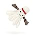 Jellycat Amuseables Badminton Stuffed Toy, 6 inches - Badminton Plush for Sports Fans