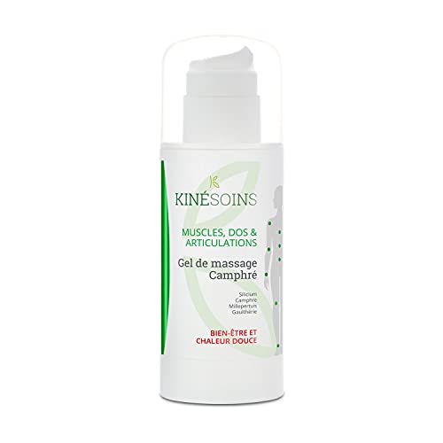 KINÉSOINS - Gel de massage Musculaire et Articulaire Camphré - Silicium (150 ml) Cover