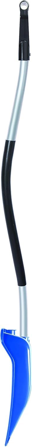 Pelle à Neige Ergonomique - Pour Petites et Grandes Quantités - Lame en Plastique, Bord en Aluminium, Manche en Aluminium Avec Zone de Préhension Séparée