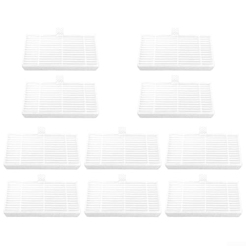 Vacuum Cleaner Filter Replacement Parts For MAMNV BR150 BR151 For ZCWA 2-in-1 Robot Vacuum Cleaner(10PCS)