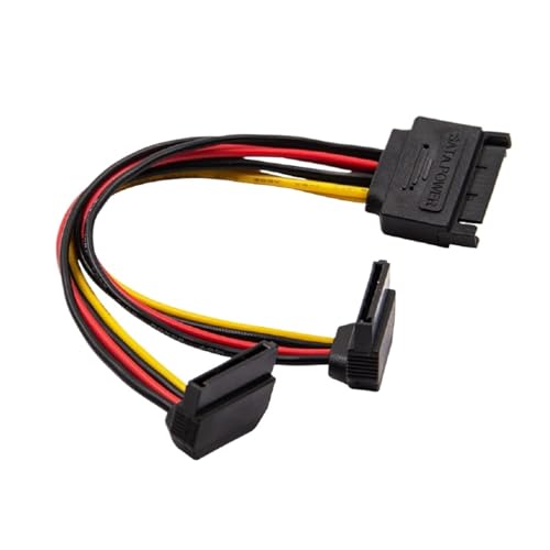 Cable adaptador Y SATA 15 pines 15 cm miniatura 4