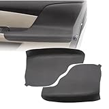 AOUTTUOA 2pcs Door Panel Armrest Replacement Cover Black Leather Compatible with Honda Odyssey 2011 2012 2013 2014 2015 2016 2017