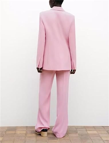 Pink Women Suits Blazer Suits for Business Groom Party4