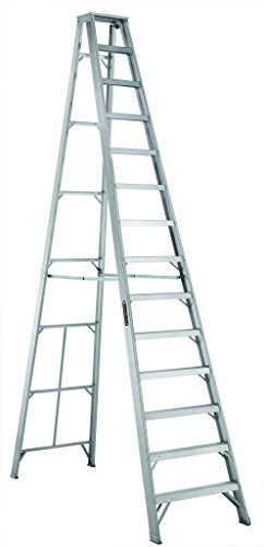 Louisville Ladder AS1014 300-Pound Duty Rating Aluminum Stepladder, 14-Foot