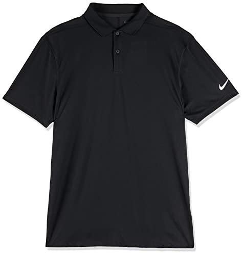 Nike Men's Victory Solid OLC Golf Polo (as1, Alpha, m, Regular, Regular, Black)