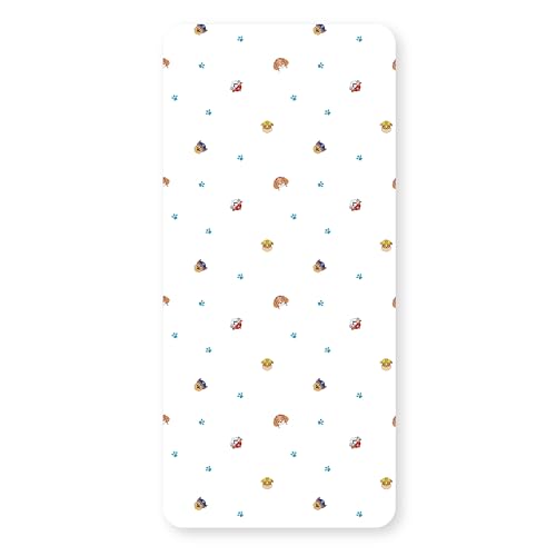 Character World Paw Patrol Drap Housse Simple Officiel, Design Missions, avec Skye, Chase et Rubble, Conçu pour Lits Simples, Polyester Doux avec Bord...