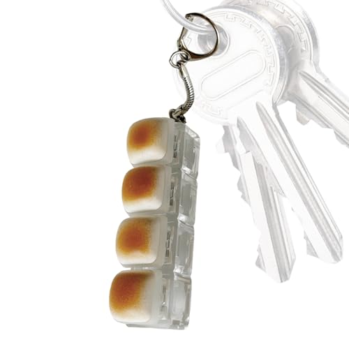 キーボード フィジェット キーホル ? ハンドヘルド ポータブル パン形デザイン, メカニカル クリッカーボタン キボード キーホルダー, 大人 子供 用 職場 学校 旅行 自宅 バッグ デスク | フィジェットトイ + リラックス 携帯 使用