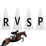 Generisch Pferdetrainingsstange | Begrenzungsmarkierungen für Reitarena, professionelle Wettkampfpylone, Schulungshilfen für Reiter und Reitakademien