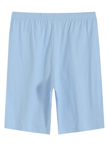 Image of Latuza Women's Knee Length Pajama Shorts Cotton Knit Bermuda Sleep Shorts