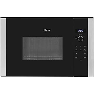 NEFF HLAWD23N0B N50, Built-in Microwave Oven with Automatic Programmes,Control Dial & One-Touch Buttons Side-opening hinged door Black & Stainless Steel