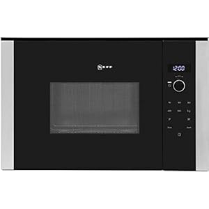 NEFF HLAWD23N0B N50 Microwave Oven with Automatic Programmes, Control Dial & One-Touch Buttons, Side-opening hinged door…