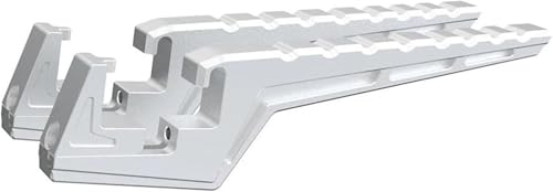 Repose-pieds moto passager en aluminium argent pour Surron