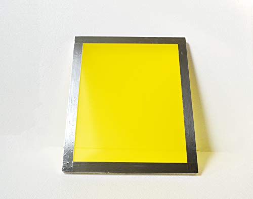Intbuying 6Pcs 20"X24" Screen Printing Frame Mesh Pre-Stretched Aluminum Frame (230 (100T) Yellow Mesh) #TOP4