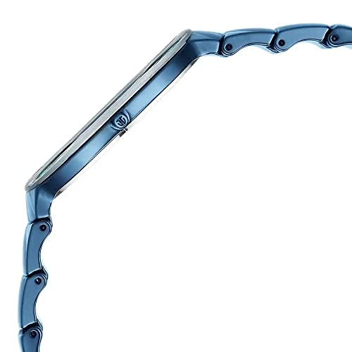 Titan Edge Squircle Blue Dial Analog Ceramic Strap Watch for Men-NS1841QC04 - Image 3