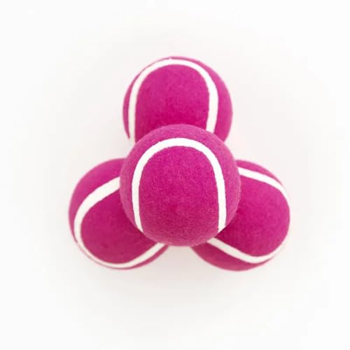 Image of GIRLYZ Attire Cricket Ball Light Weight | Made for Cricket Training | Tennis Training, (Two Shade Rubber Ball(Pack of 3 Ball))