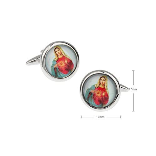 Religion Catholic Church Virgin Mary Cufflinks Cuff Links #TOP1