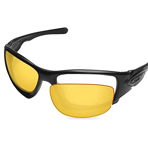 Image of 100% Precise-Fit Replacement Sunglass Lenses for Oakley Ten X OO9128
