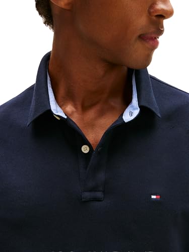 Tommy Hilfiger Men's Short Sleeve Cotton Pique Polo Shirt in Regular Fit2