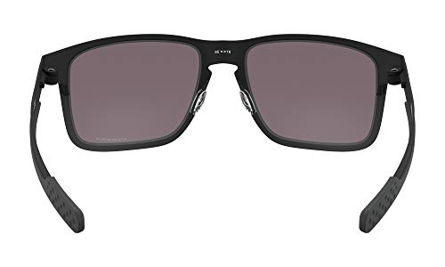 Oakley Holbrook Metal Sunglasses Matte Black with Prizm Grey Lens 55mm3