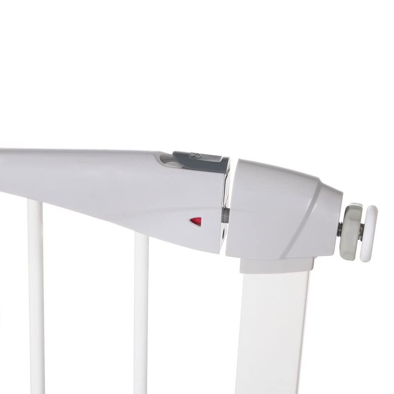 Springos Barrera de seguridad, rejilla de protección para bebés, 76-85 cm, segura y estable