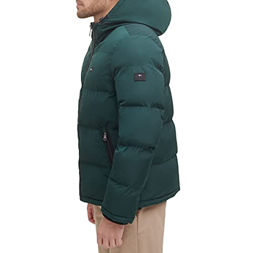 Image of Tommy Hilfiger Men's Classic Hooded Puffer Jacket (Standard and Big & Tall)