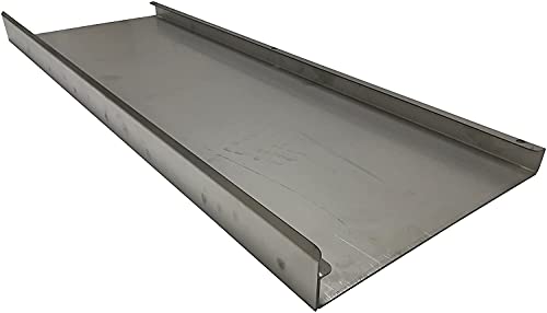 Extra Large Brick BBQ Kit with 6mm Stainless Steel Cooking & Warming grill - Measuring 112cm