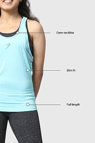 Image of Bold Melange Women's Comfort Fit Activewear Sports and Gym Tank Top