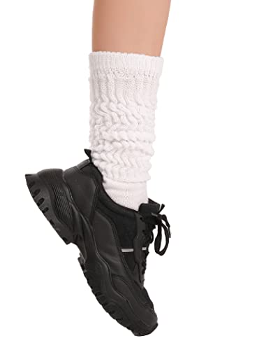 MR-CAESAR-SOCKS-Slouch-Socks-Women-Comfy-Soft-Knee-High-Scrunch-Sock-Size-6-11