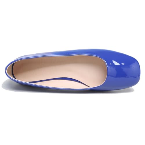 Image of Dear Time Women's Casual Foldable Ballet Flats Square Toe Ballerina Flats Shoes Comfortable