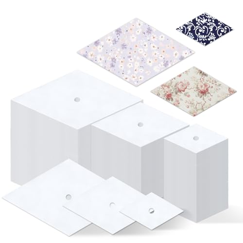 480pcs Paper Piecing Paper for Quilting Diamond 60 Degrees