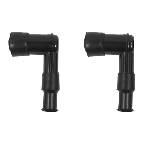 2x Waterproof Non Resistor Spark Plug Cap Boot Replacement for Motorcycle Scooter Dirt Bike ATV CG125 GS125 GN125 WY125 CD110 Etc