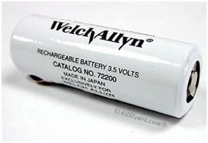 Welch Allyn72200 3.5 V Replacement NiCad Rechargeable Battery (black)