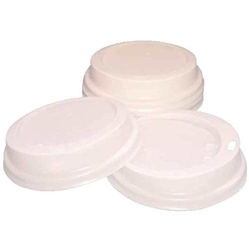 Caterpack White 25cl Paper Cup Sip Lids (Pack of 100) MXPWL80