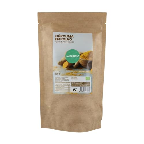 Cúrcuma en Polvo 200 g bio Naturitas Essentials | 200 g de polvo | Antiinflamatorio | Antioxidante | Digestivo