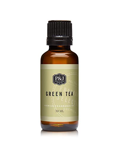 P&J Fragrance Oil | 30ml Green Tea- Scented Oil for Soap Making, Diffusers, Candle Making, Lotions, Haircare, Slime, and Home Fragrance