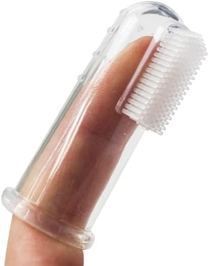 Pet Brush, Pet Brush 10pcs Dog Cat Cleaning Supplies Soft Pet Finger Toothbrush Teddy Dog Brush Addition Bad Breath Teeth Care Dog Accessories Pet Brushes