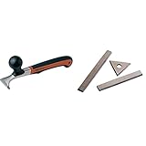 Bahco 665 Premium Ergonomic Carbide Scraper, 2-1/2' & Heavy Duty 2-Inch Replacement Scraper Blade #442