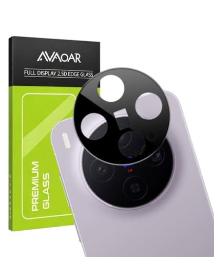 Image of AVOAR Camera Lens Protector Compatible with Vivo X300 (1 Pack) - 9H Tempered Glass, Ultra Clear HD, Scratch Resistant, Military-Grade Protection, Bubble-Free Installation, Precise Fit, Case Friendly