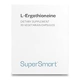 Supersmart L-Ergothioneine Supplement 5mg per Day (Advanced Antioxidant) | Non-GMO - 30 Vegetarian Capsules